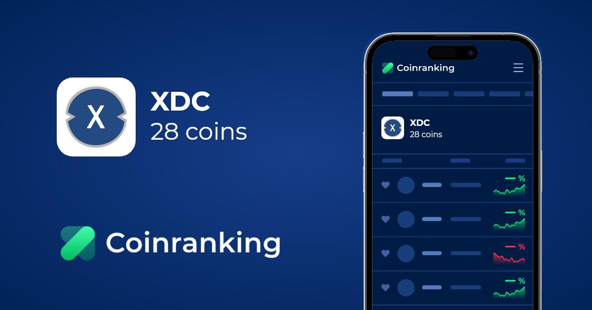 XDC Ecosystem Coins - Top 50 List | Coinranking