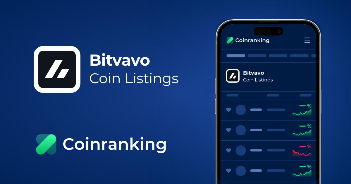 Coin Listings on Bitvavo | Coinranking