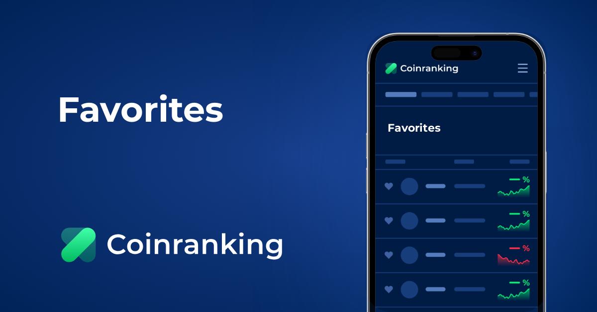 Your Favorite Coins | Coinranking