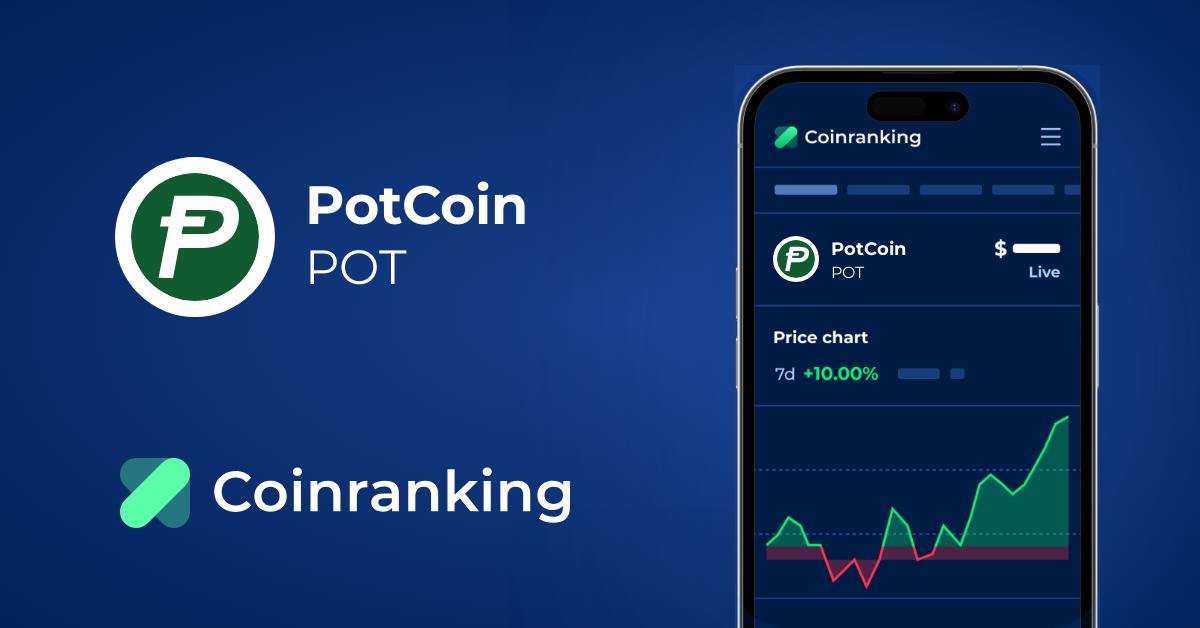 Potcoin Pot Price To Usd Live Value Today Coinranking