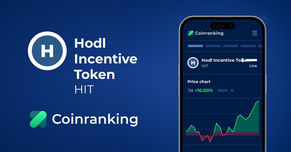 Harga Live Bagan Riwayat Hodl Incentive Token Hit Coinranking