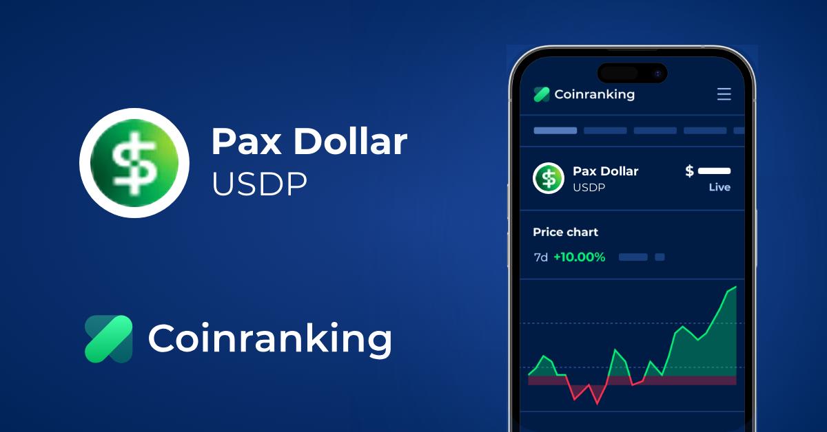 Paxos Standard Pax Price To Usd Live Value Today Coinranking
