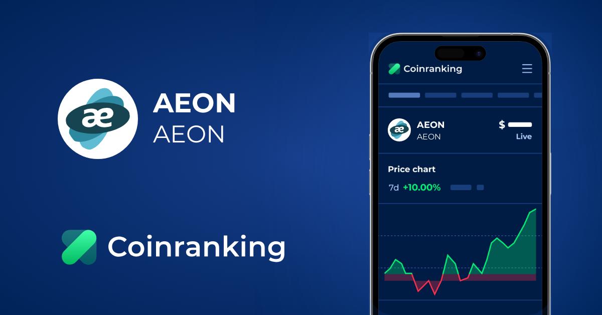 Aeon Aeon Price To Usd Live Value Today Coinranking