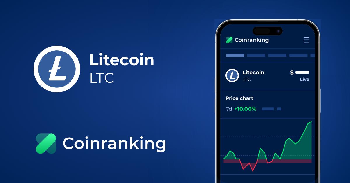 Harga Live Bagan Riwayat Litecoin Ltc Coinranking