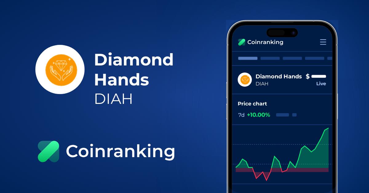 Diamond Hands Diah Price To Usd Live Value Today Coinranking