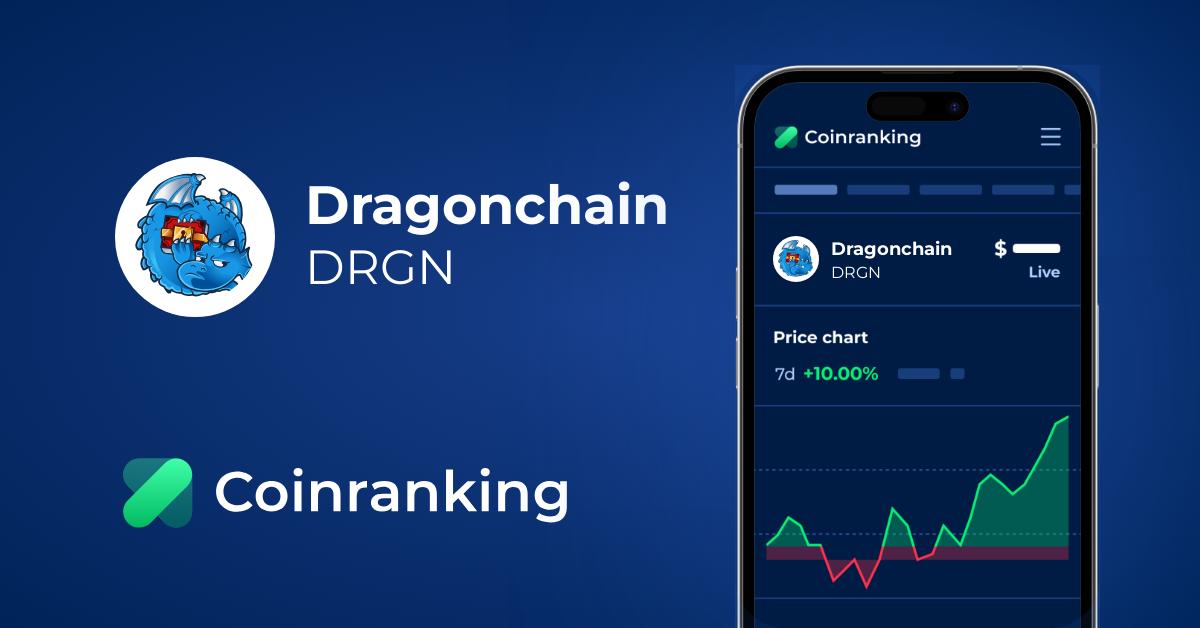Dragonchain Drgn Price To Usd Live Value Today Coinranking
