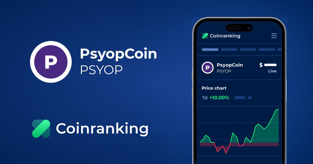 PsyopCoin Price (PSYOP) in USD - Live Updates | Coinranking