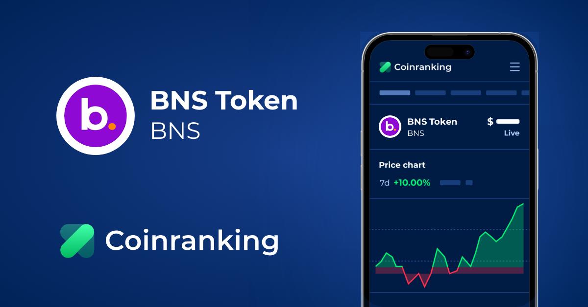 Bns Token Bns Price To Usd Live Value Today Coinranking