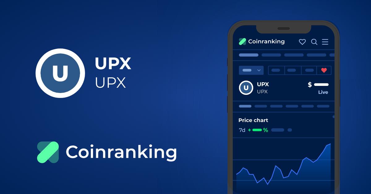 Upx Upx Price To Usd Live Value Today Coinranking