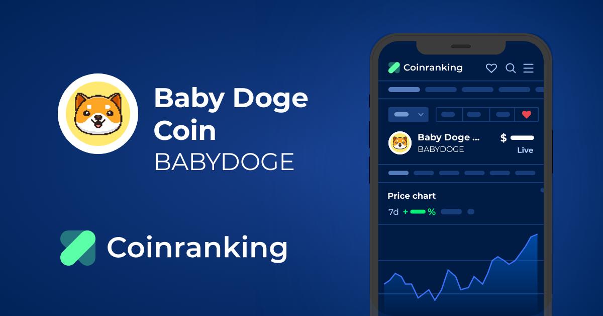 Price baby dogecoin $BABYDOGE