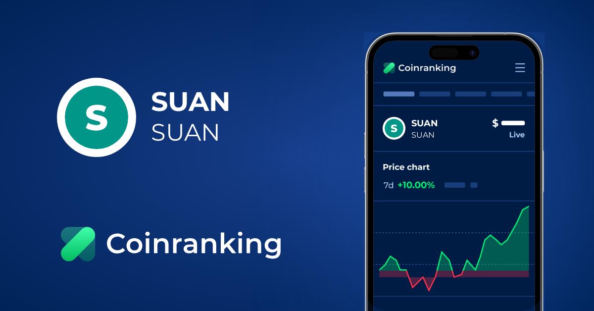 SUAN Price (SUAN) in USD - Live Updates | Coinranking