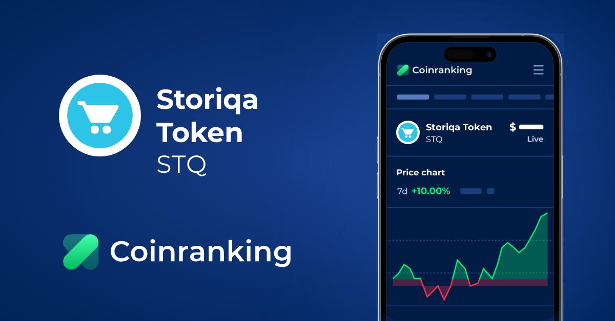Harga Live Bagan Riwayat Storiqa Token Stq Coinranking