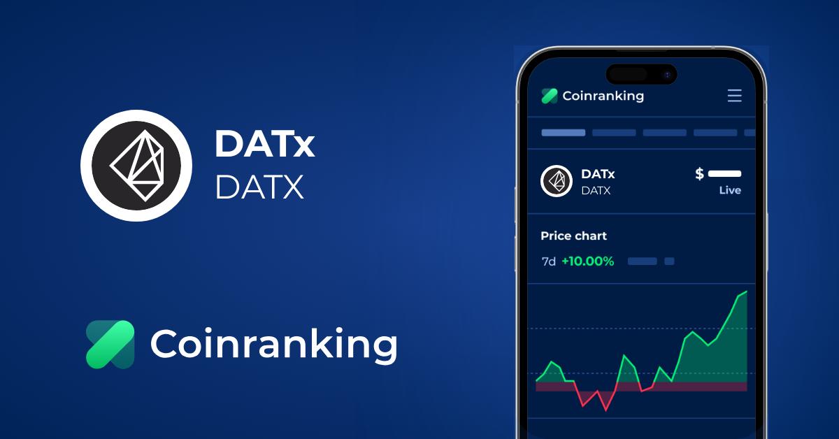 Harga Live Bagan Riwayat Datx Datx Coinranking