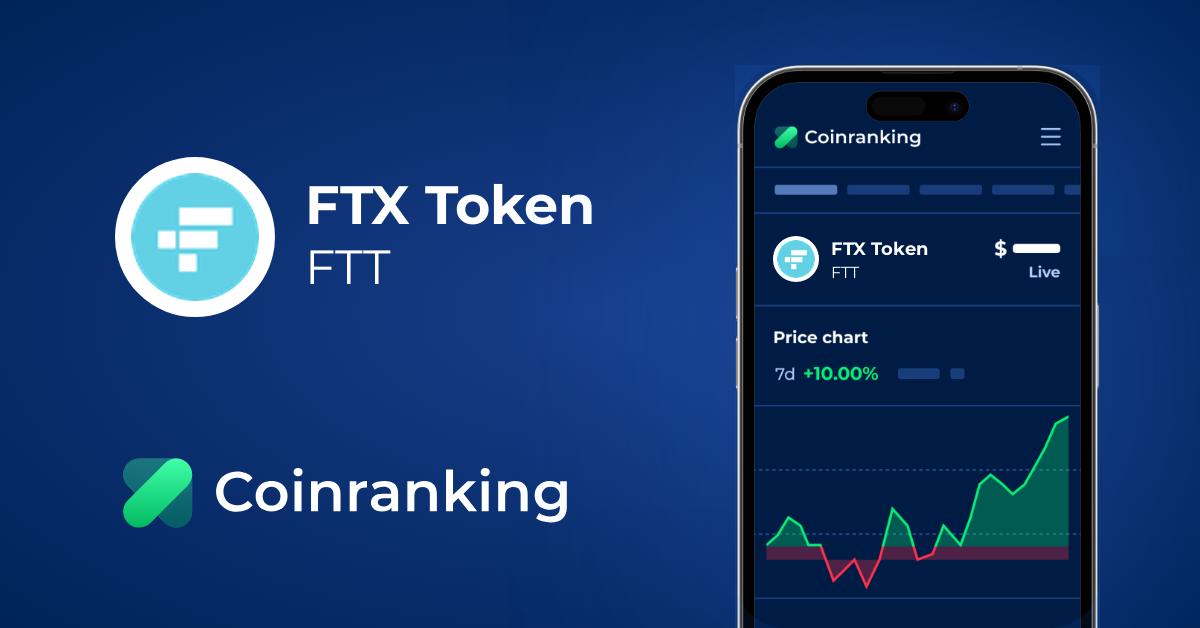 Ftx Token Ftt Price To Usd Live Value Today Coinranking