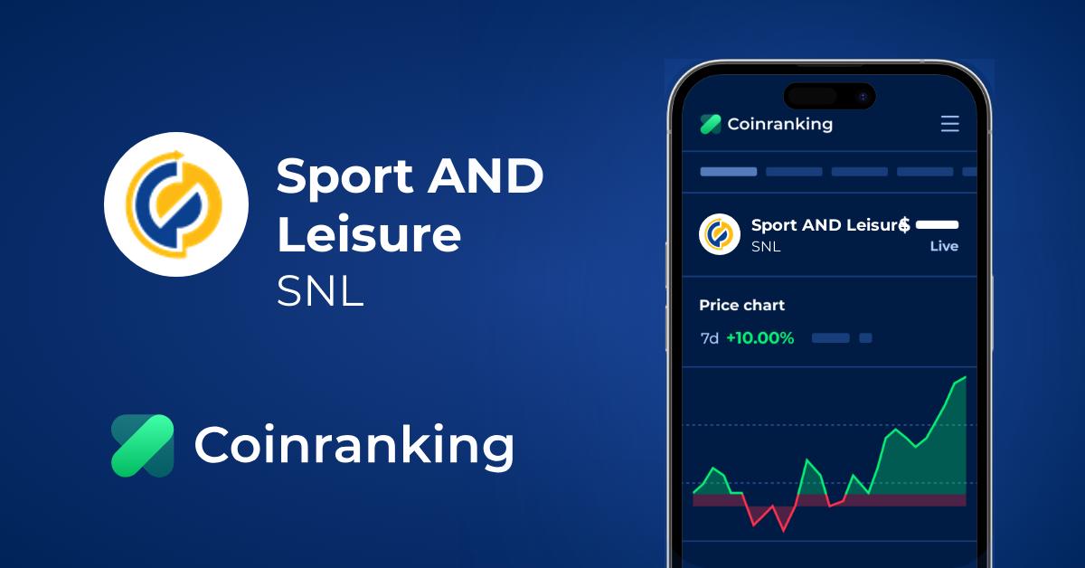 Sport And Leisure Snl Price To Usd Live Value Today Coinranking