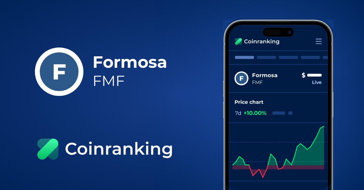 Formosa Fmf Price To Usd Live Value Today Coinranking