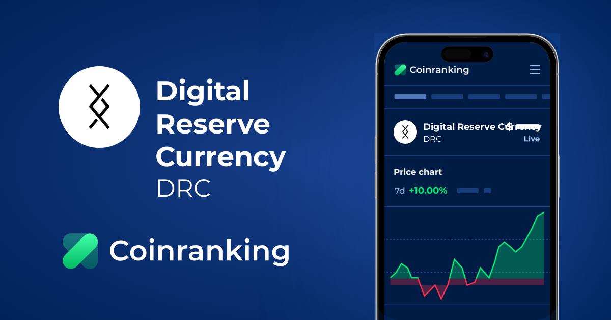 Digital Reserve Currency Drc Price To Usd Live Value Today Coinranking