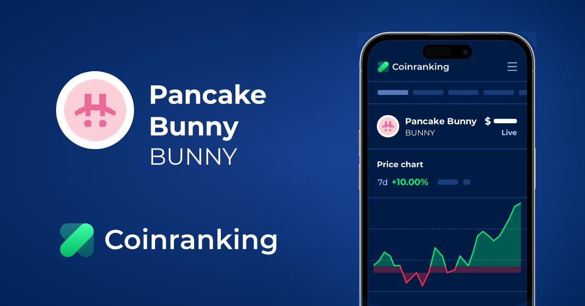 Pancake Bunny Bunny Price To Usd Live Value Today Coinranking