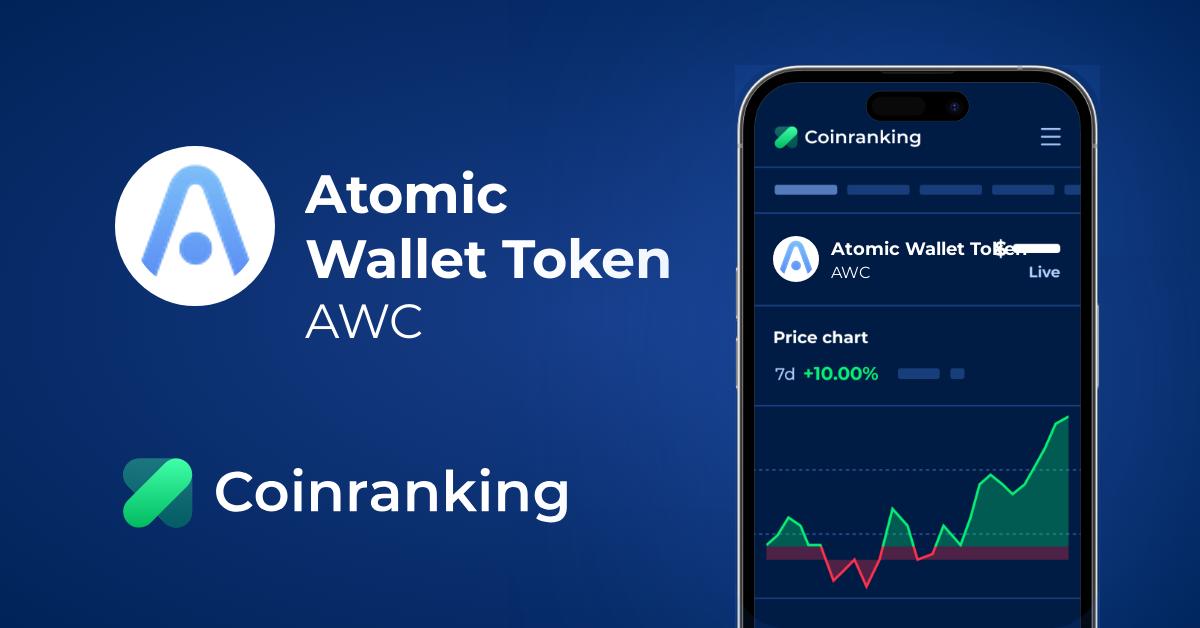 Atomic Wallet Token Awc Price To Usd Live Value Today Coinranking