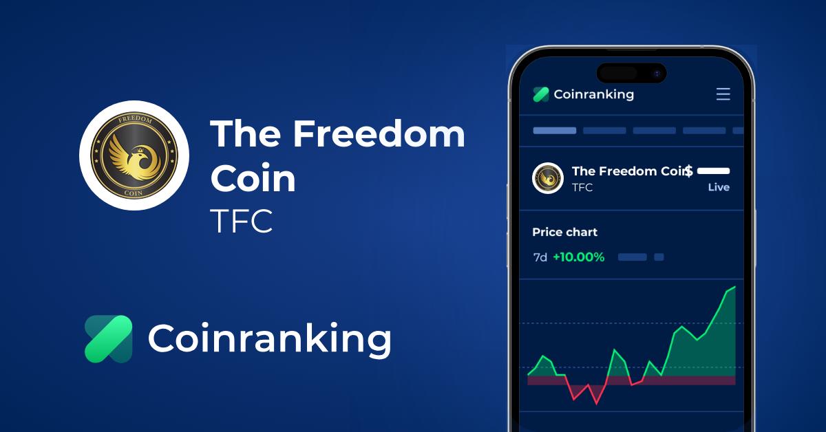 The Freedom Coin Tfc Price To Usd Live Value Today Coinranking