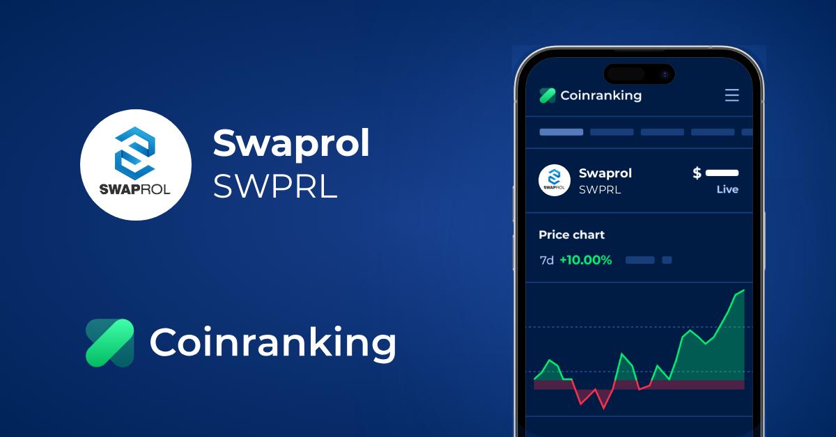 Harga Live Bagan Riwayat Swaprol Swprl Coinranking