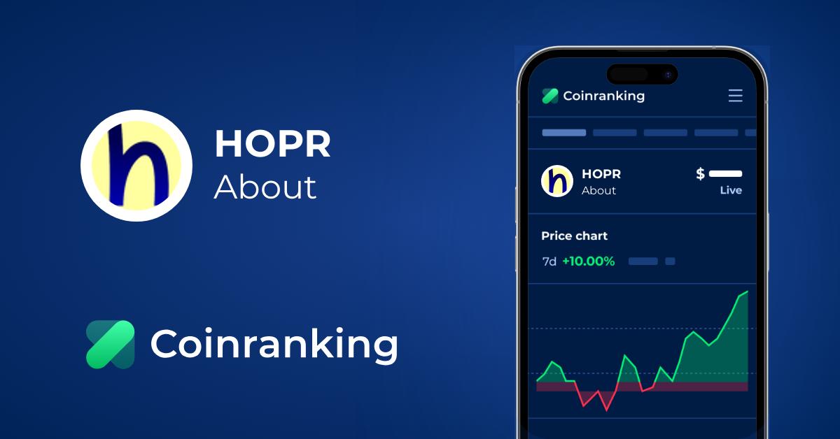 What is HOPR (HOPR)? | Coinranking