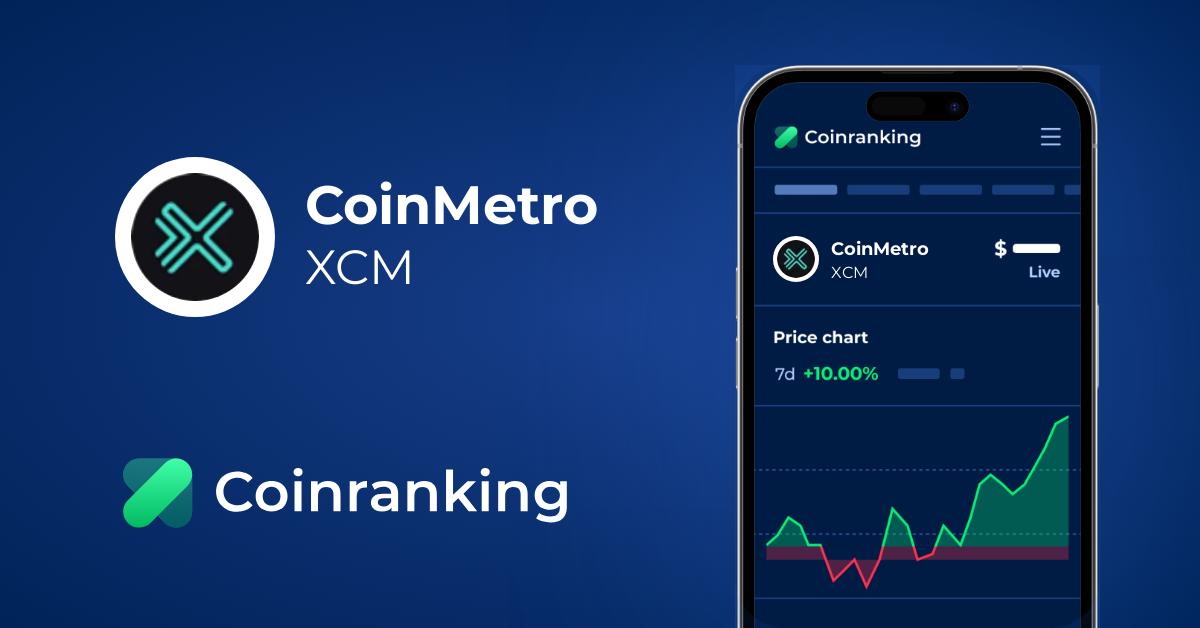 Coinmetro Xcm Price To Usd Live Value Today Coinranking