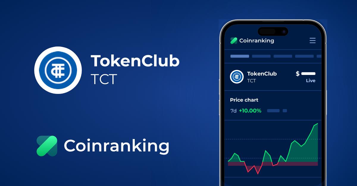 Tokenclub Tct Price To Usd Live Value Today Coinranking