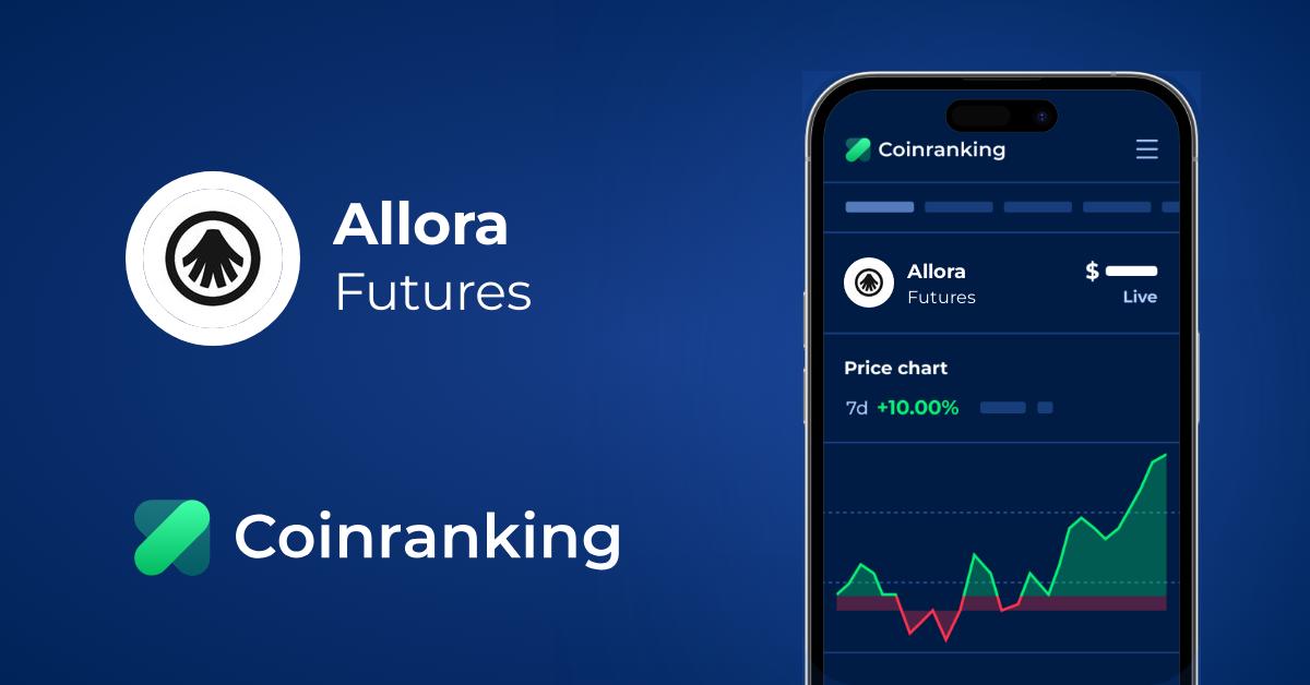 Allora (ALLO) Futures Data - OI, Volume & Funding Rates | Coinranking