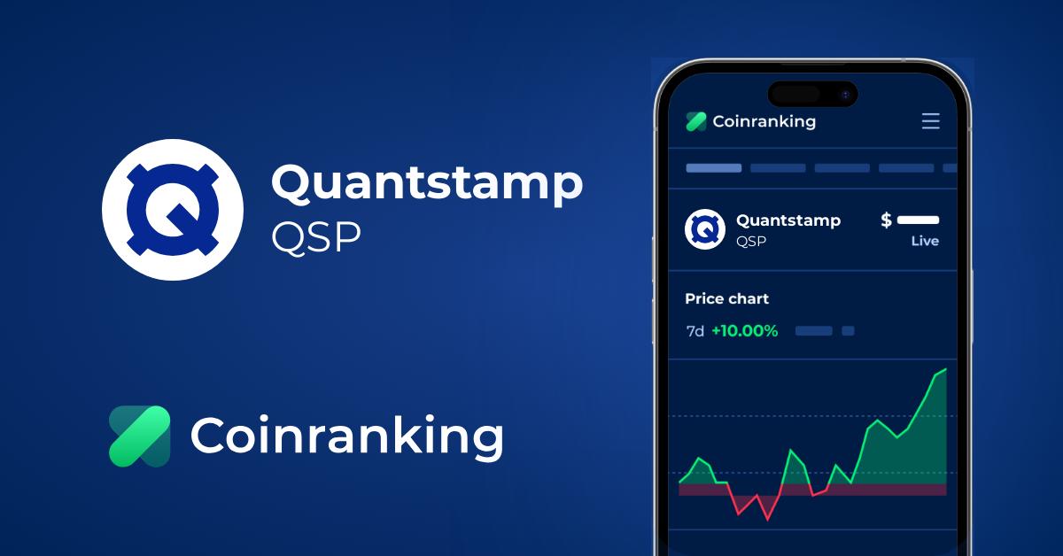 Harga Live Bagan Riwayat Quantstamp Qsp Coinranking