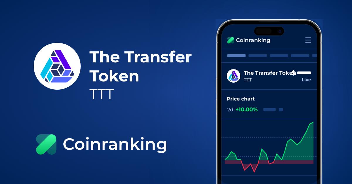 Harga Live Bagan Riwayat The Transfer Token Ttt Coinranking