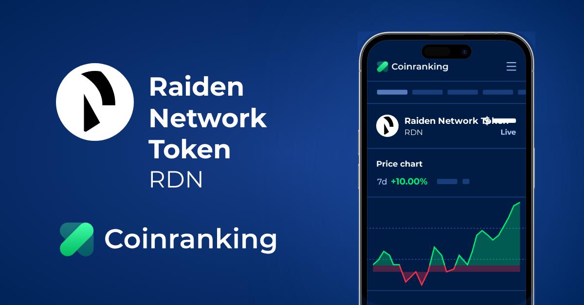Harga Live Bagan Riwayat Raiden Network Token Rdn Coinranking