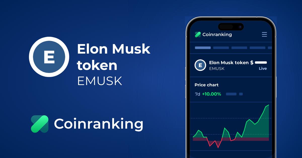 Elon Musk Token Emusk Price To Usd Live Value Today Coinranking