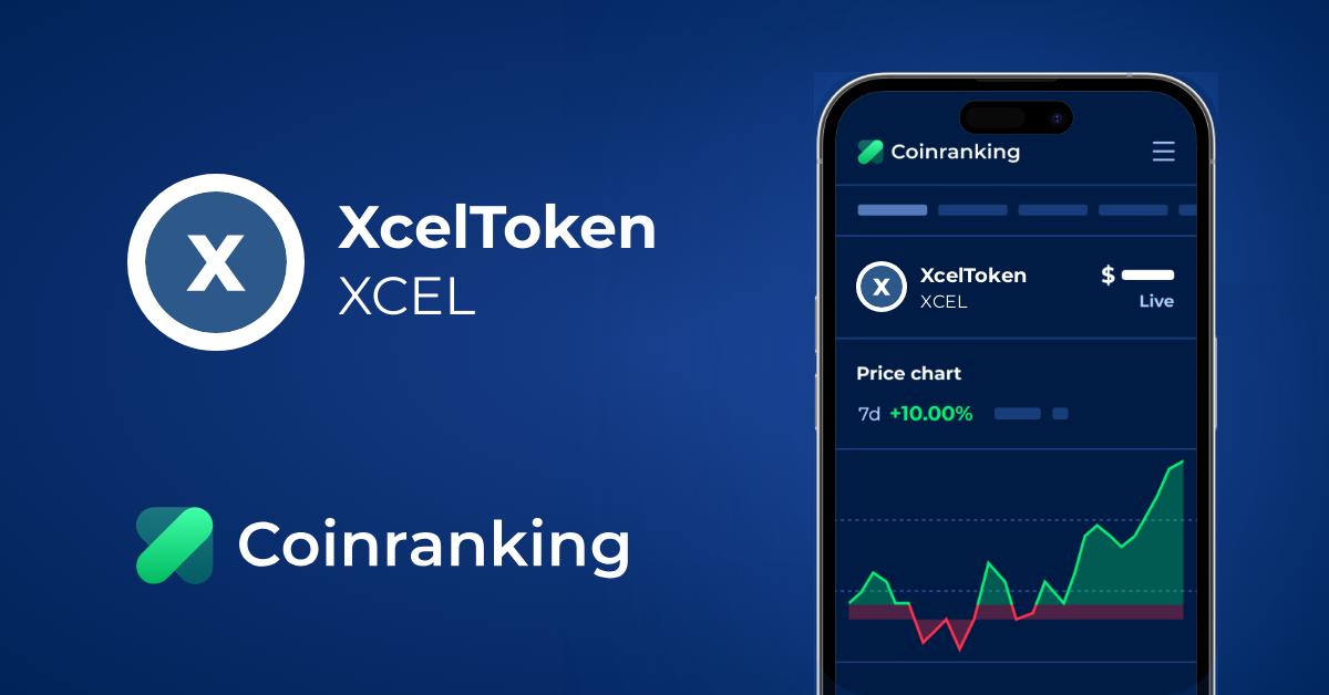 Xceltoken Xcel Price To Usd Live Value Today Coinranking