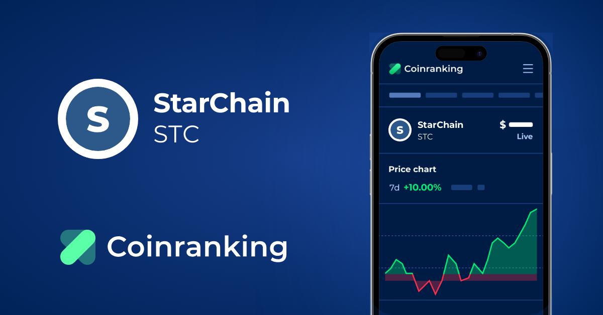 Starchain Stc Price To Usd Live Value Today Coinranking