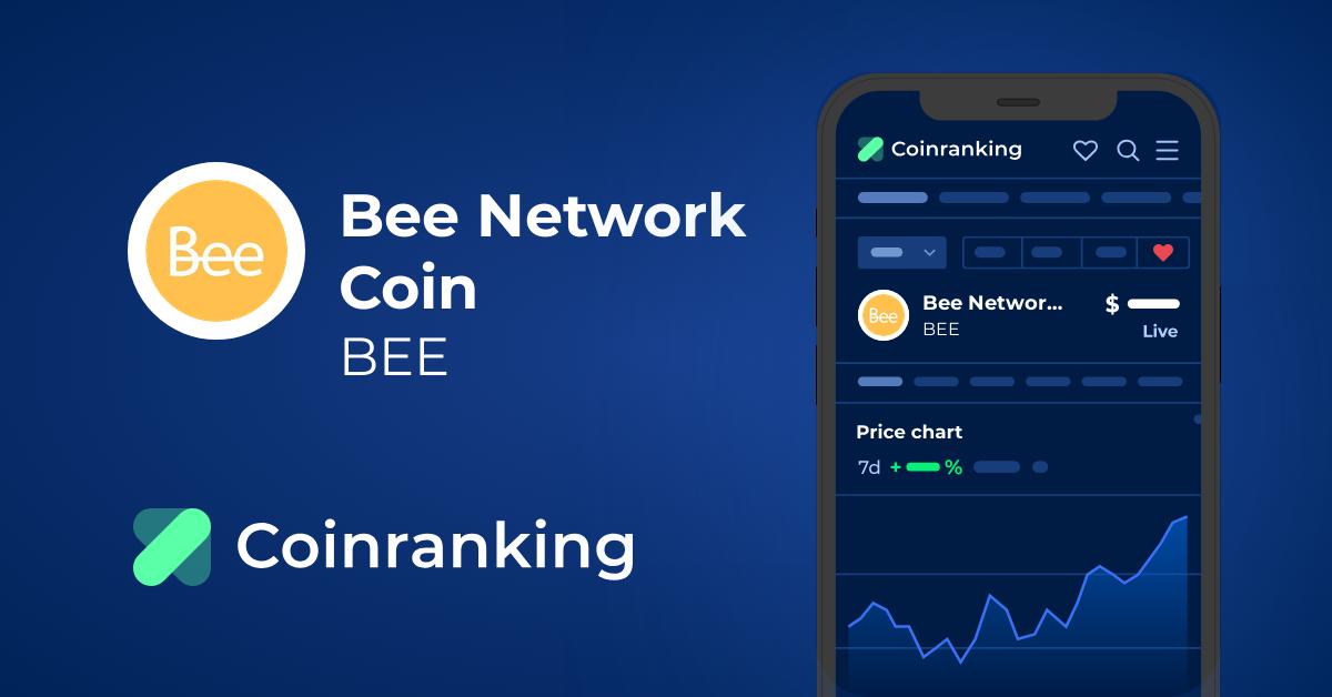 Bee Network Coin Price Today BEE to US dollar Live Crypto