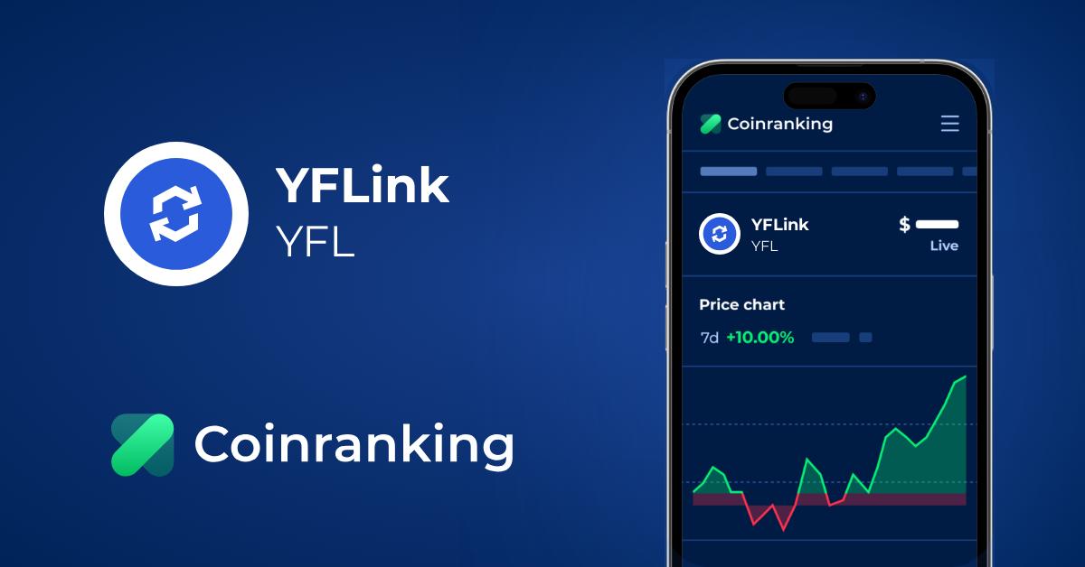 Yflink Yfl Price To Usd Live Value Today Coinranking