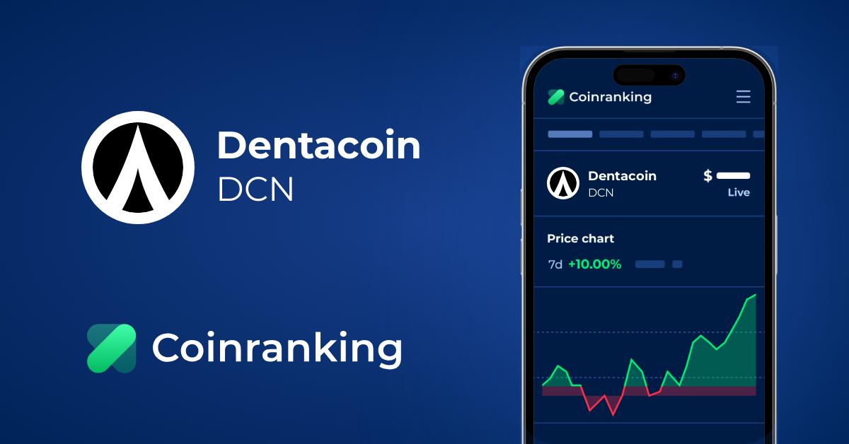 Harga Live Bagan Riwayat Dentacoin Dcn Coinranking