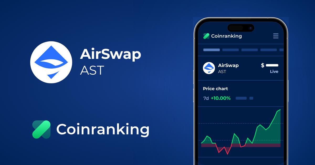 Harga Live Bagan Riwayat Airswap Ast Coinranking