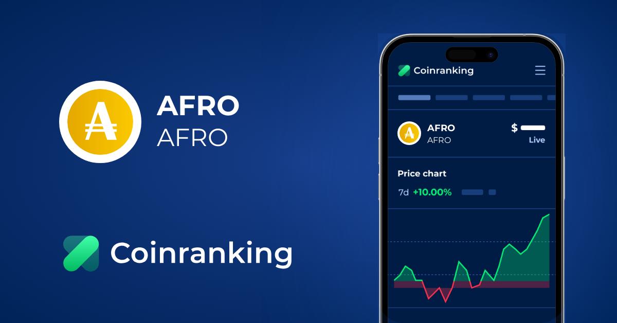 Afro Afro Price To Usd Live Value Today Coinranking