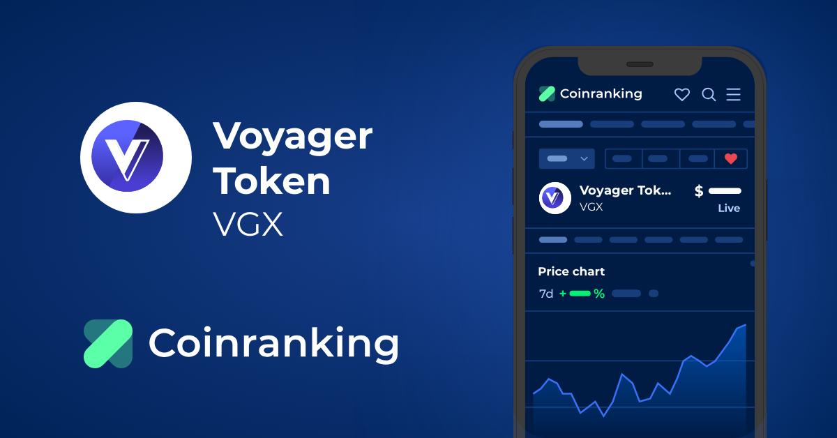 Voyager Token Price Today VGX to US dollar Live Crypto